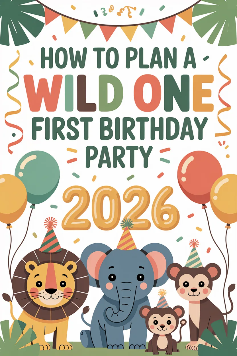 How to Plan a Wild One First Birthday Theme Party