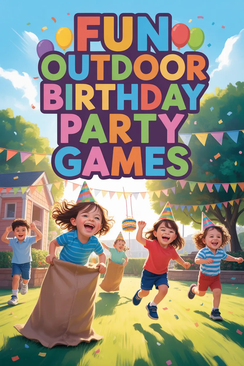 18 Fun Outdoor Birthday Party Games For Kids That Guarantee Smiles 18 Fun Outdoor Birthday Party Games For Kids That Guarantee Smiles