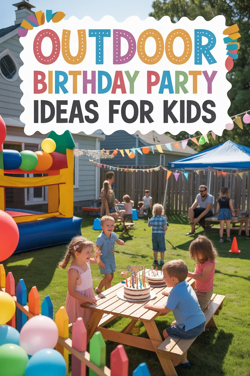 21 Outdoor Birthday Party Ideas for Kids That Cost Almost Nothing