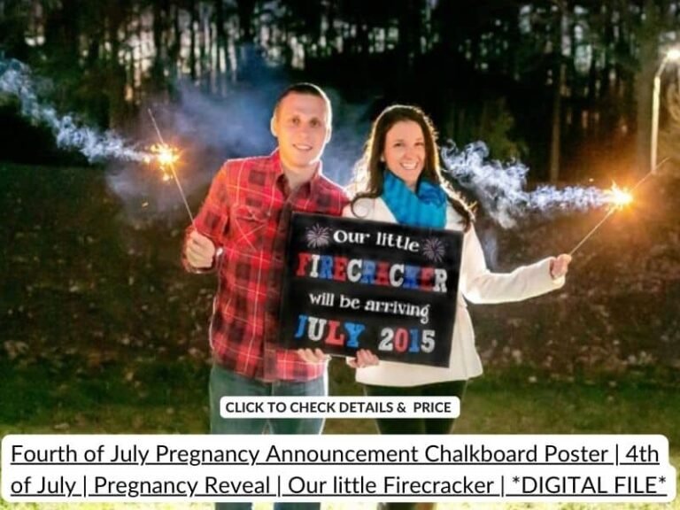 50+ Cute 4th of July Baby Announcement Ideas