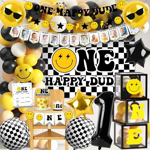 Happy Vibes Only: How to Throw a ‘One Happy Dude’ First Birthday Party