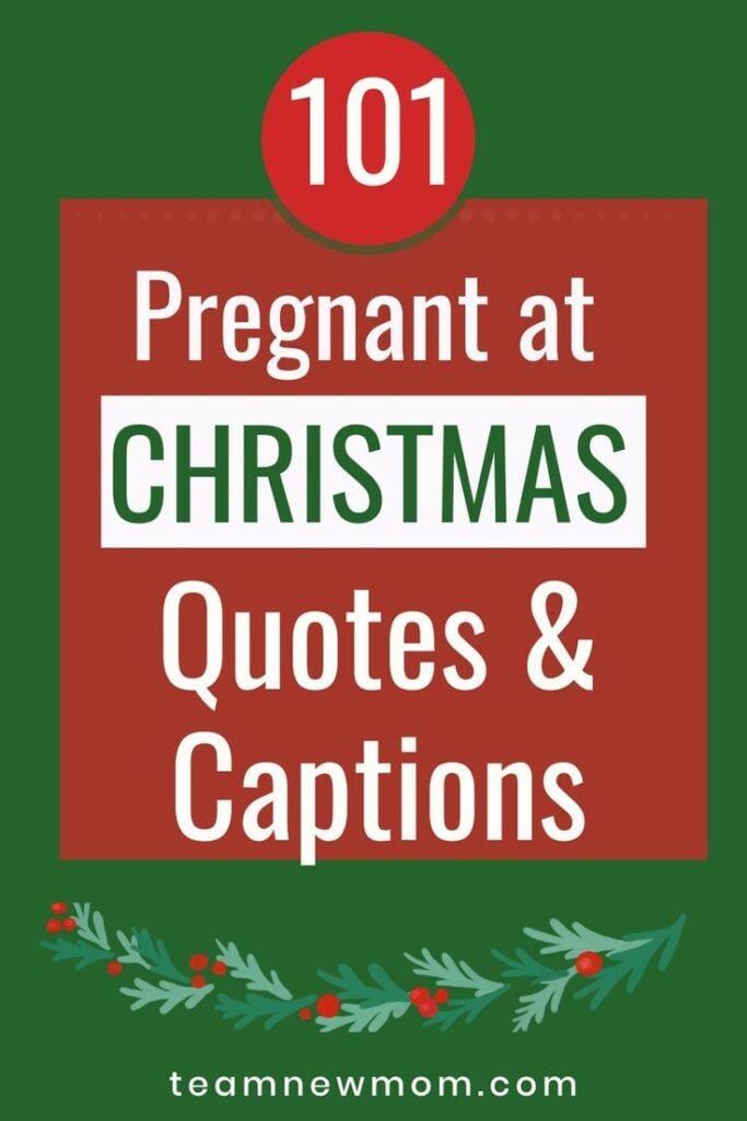 100+ Best Christmas Pregnancy Captions (Cute & Funny)