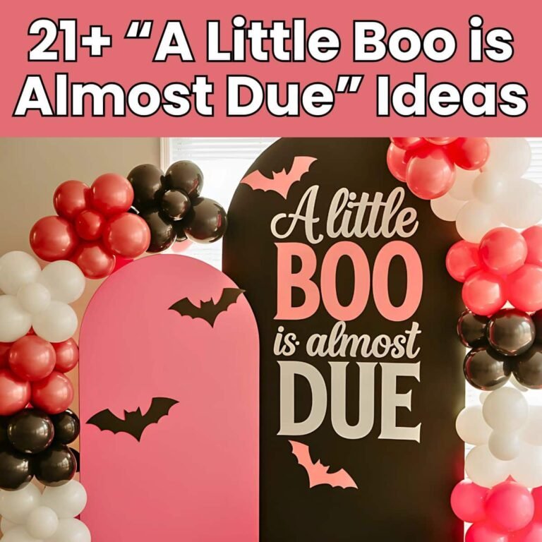 21 Must-See Ideas for “A Little Boo Is Almost Due” Baby Shower