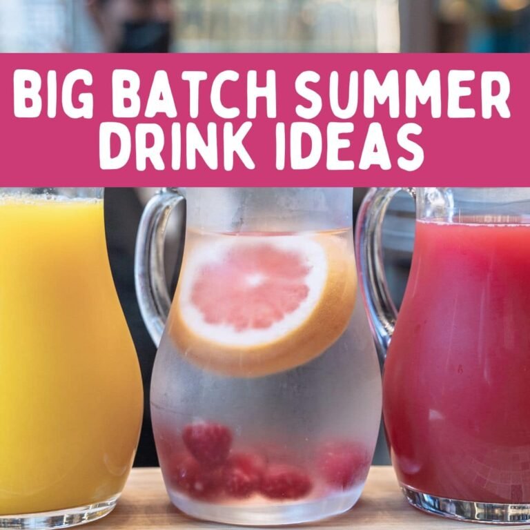 Big Batch Summer Drinks for Parties That Are Easy, Pretty, and Crowd-Friendly