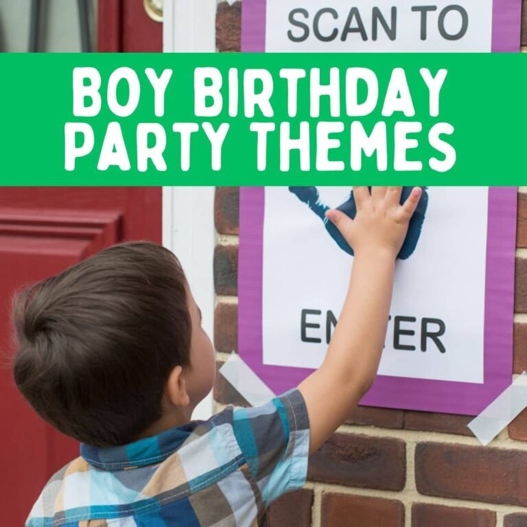 34 Boy Birthday Themes That Kids Will Actually Be Excited About