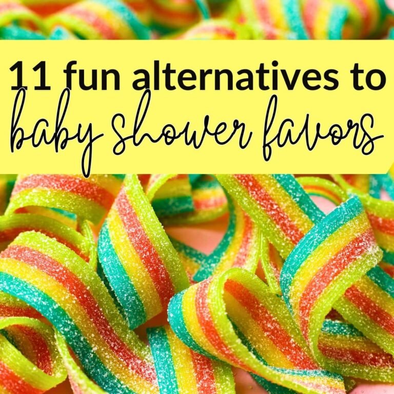 10 Fun Alternatives to Baby Shower Favors