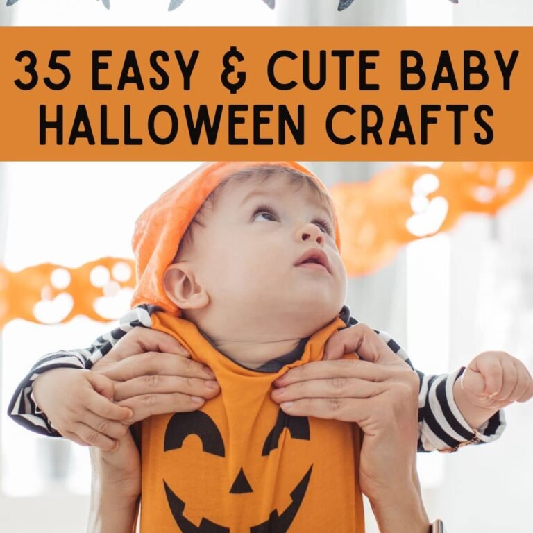 35+ Baby Halloween Crafts (Sweet, Simple, and Actually Doable)