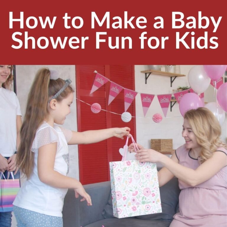 How to Make a Baby Shower Fun for Kids (12 Simple, Kid-Friendly Ideas Moms Love)