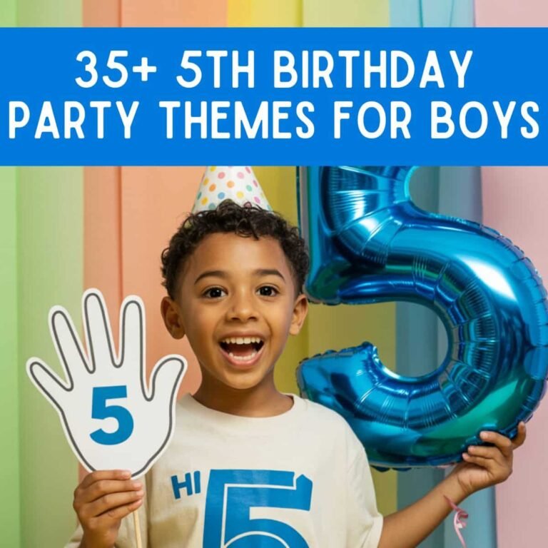 35+ Awesome 5th Birthday Party Themes for Boys