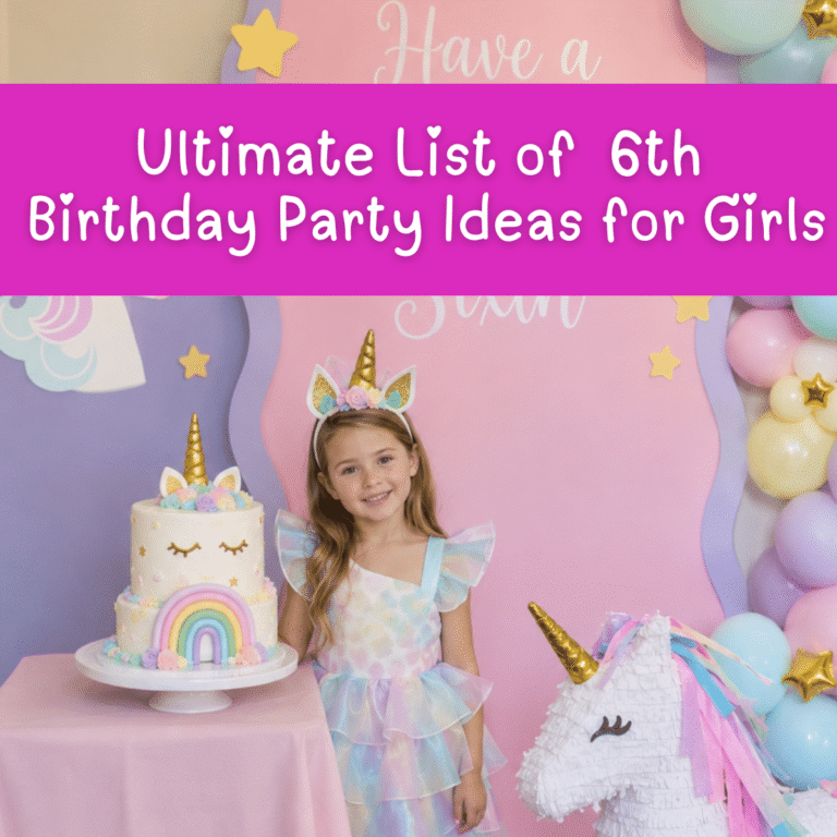 21 6th Birthday Party Ideas for Girls (Themes, Cakes & Decorations She’ll Love)