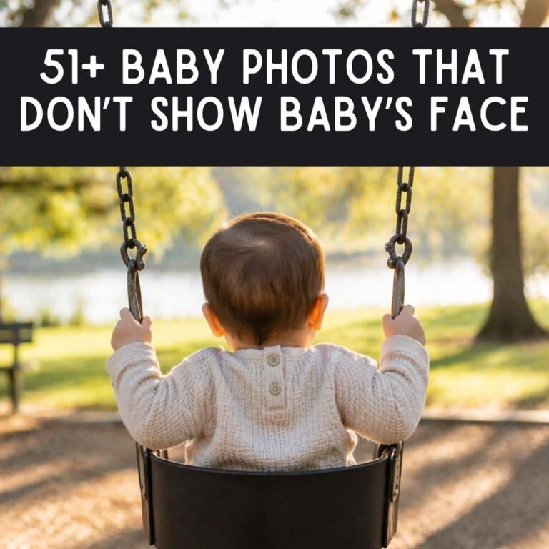 25 Baby Photoshoot Ideas Without Showing Baby’s Face (Still So Cute!)