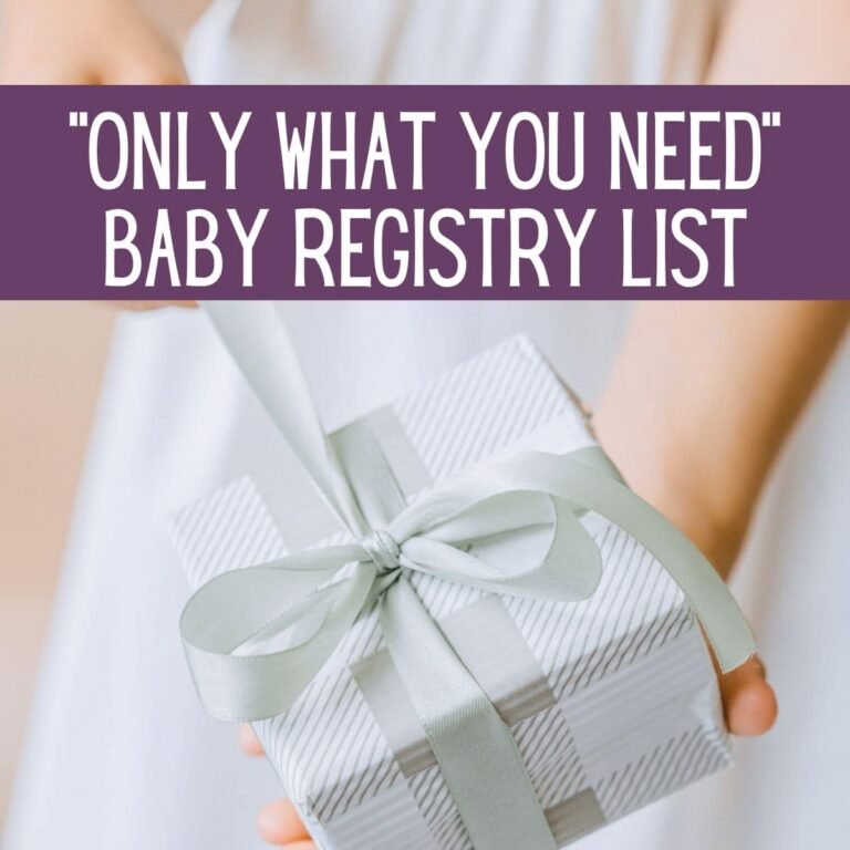 What to Put on Your Baby Registry (What You’ll Actually Use)