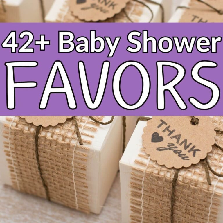 42 Baby Shower Favors Guests Will Actually Want