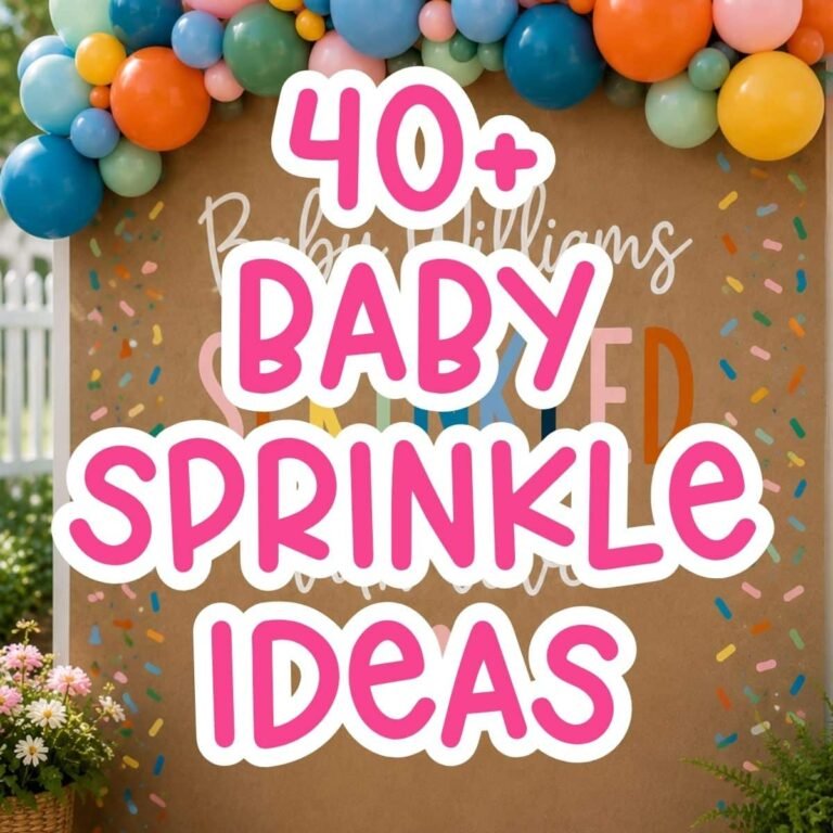 40+ Baby Sprinkle Ideas (Themes, Decorations, Games & Etiquette for a Second Baby)