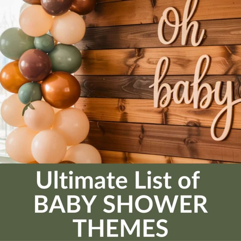 76+ Baby Shower Themes You’ll Actually Want to Copy (By Season + Style)