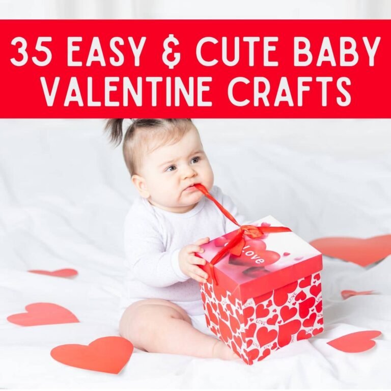35+ Baby Valentines Crafts (Sweet, Simple, and Actually Doable)