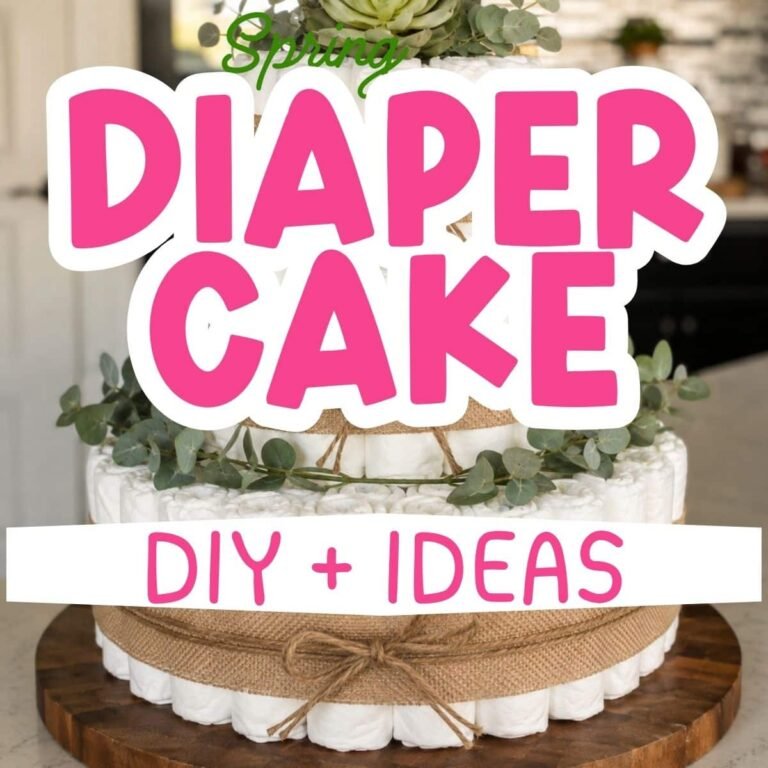 How to Make a Diaper Cake (Plus 30 Easy Diaper Cake Ideas for Boys and Girls)