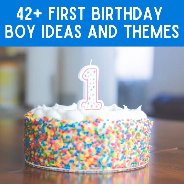 50 First Birthday Boy Themes & Ideas You’ll Want to Copy Immediately