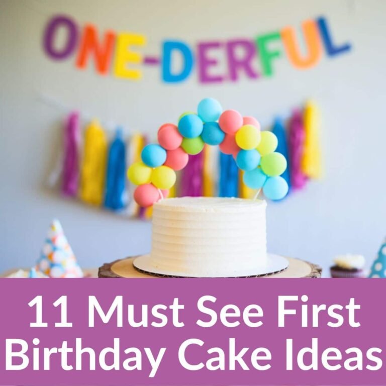 First Birthday Cake Ideas: 10+ Unique Cakes for Your Baby’s 1st Birthday