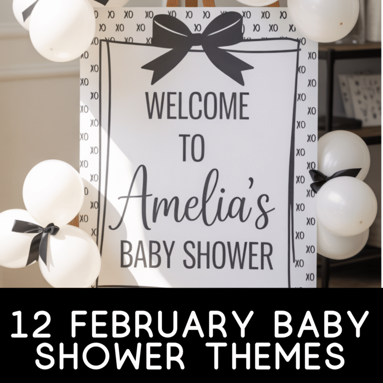 12 February Baby Shower Themes & Ideas You’ll Love