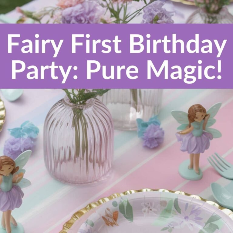 Fairy First Birthday Party Ideas That Are Pure Magic ✨ (Decor, Cake & More!)