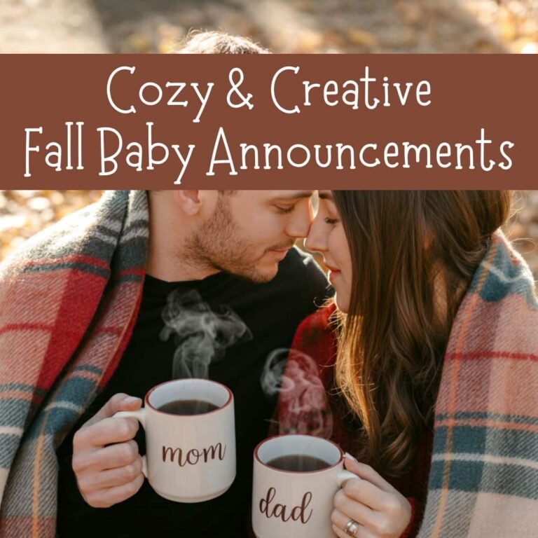 25+ Cozy & Creative Fall Pregnancy Announcement Ideas
