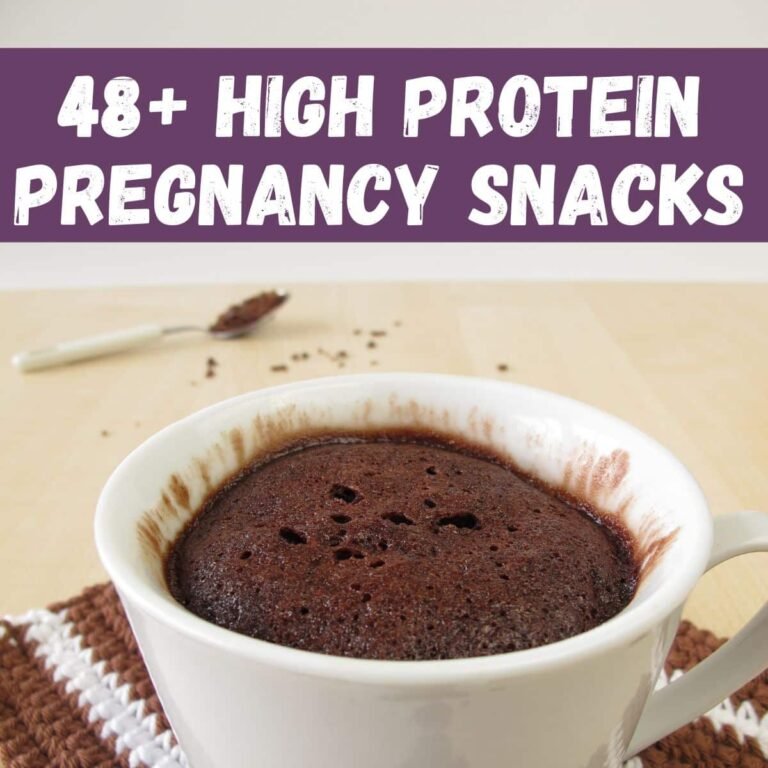 48 High Protein Pregnancy Snacks That Actually Work
