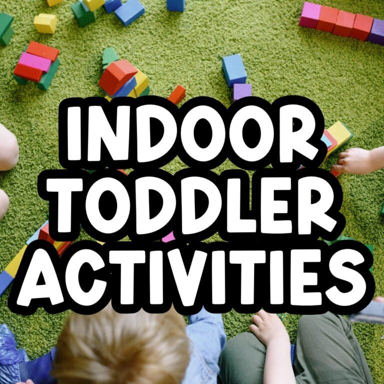 60 Indoor Toddler Activities to Survive Winter (Easy and Low-Mess)