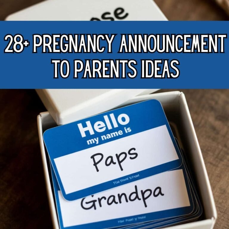 28+ Meaningful Pregnancy Announcement to Parents Ideas They’ll Never Forget