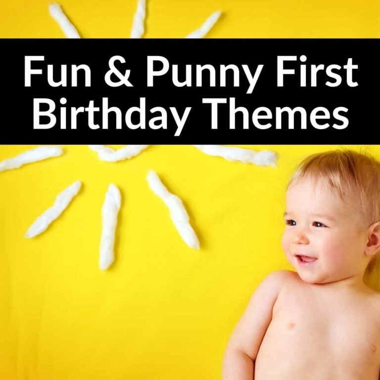 20 Punny First Birthday Party Themes That Are Clever & Fun