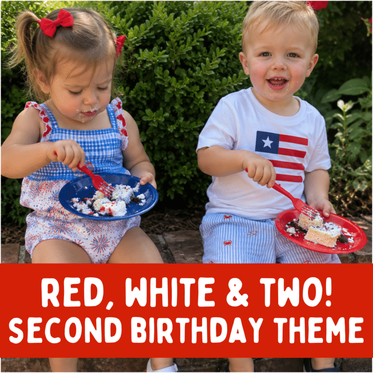 Red, White, and Two Birthday Party Ideas for a Cute Summer Celebration