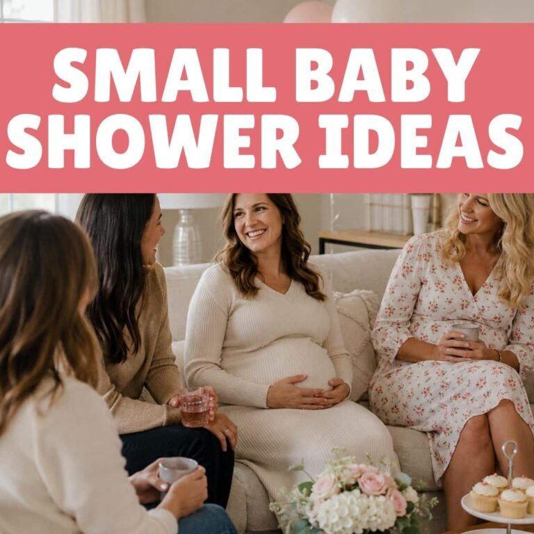Small Baby Shower Ideas for a Low-Key Celebration