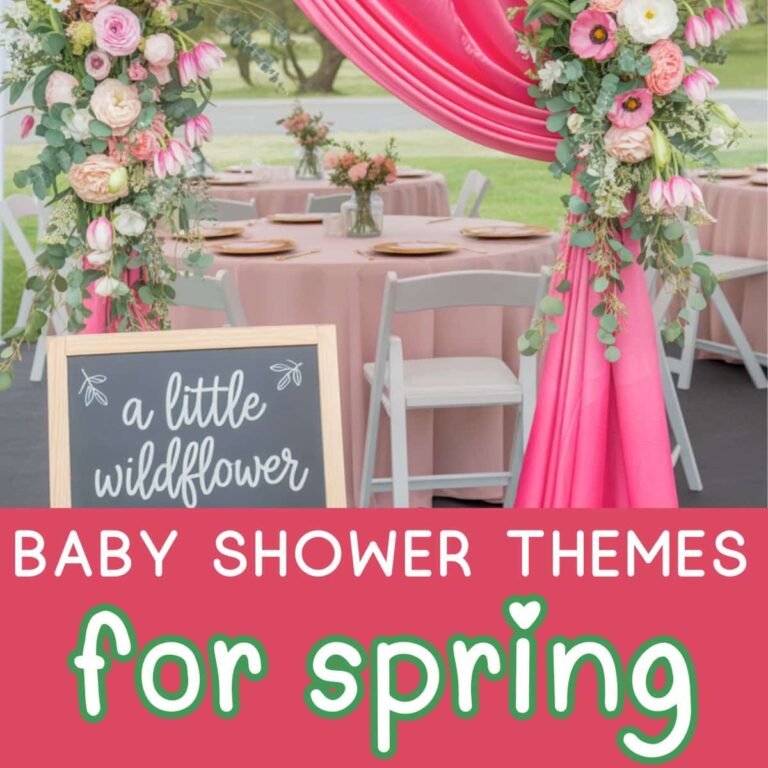 23 Unique & Crestive Spring Baby Shower Themes (Pretty, Practical & Easy to Pull Off)