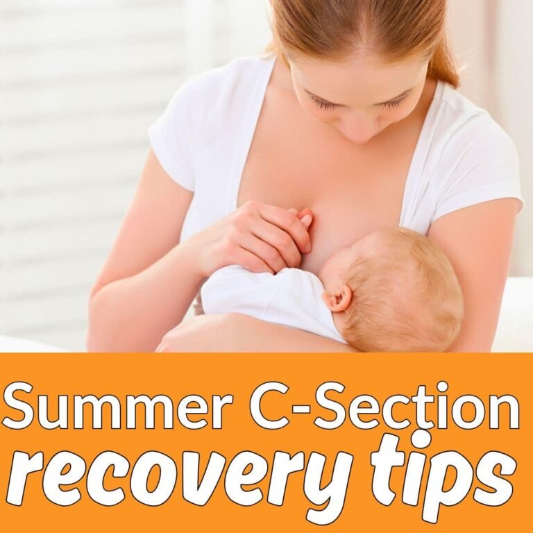 Hot Mama: How to Prepare for a Summer C-Section (Without Melting)