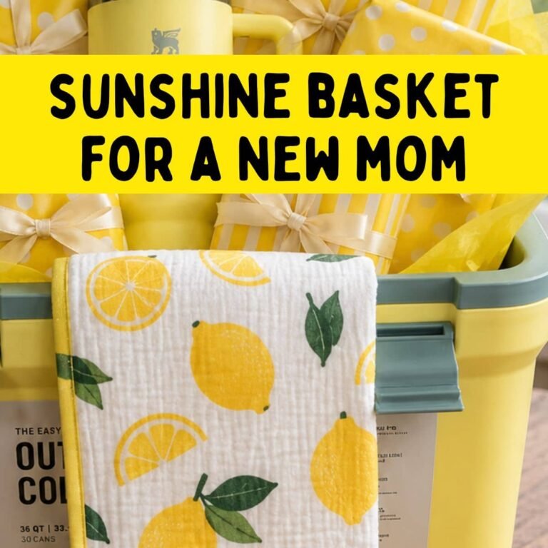 Sunshine Basket Ideas for New Moms (Cute + Practical Gifts She’ll Actually Use)
