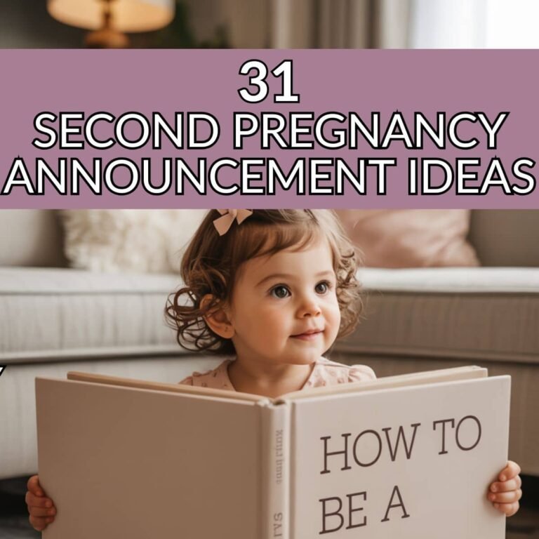 31 Second Baby Pregnancy Announcement Ideas That Are Cute, Funny, and Actually Easy