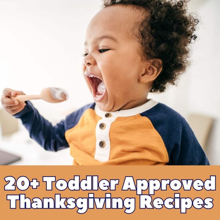 20 Thanksgiving Recipes Toddlers Will Actually Eat