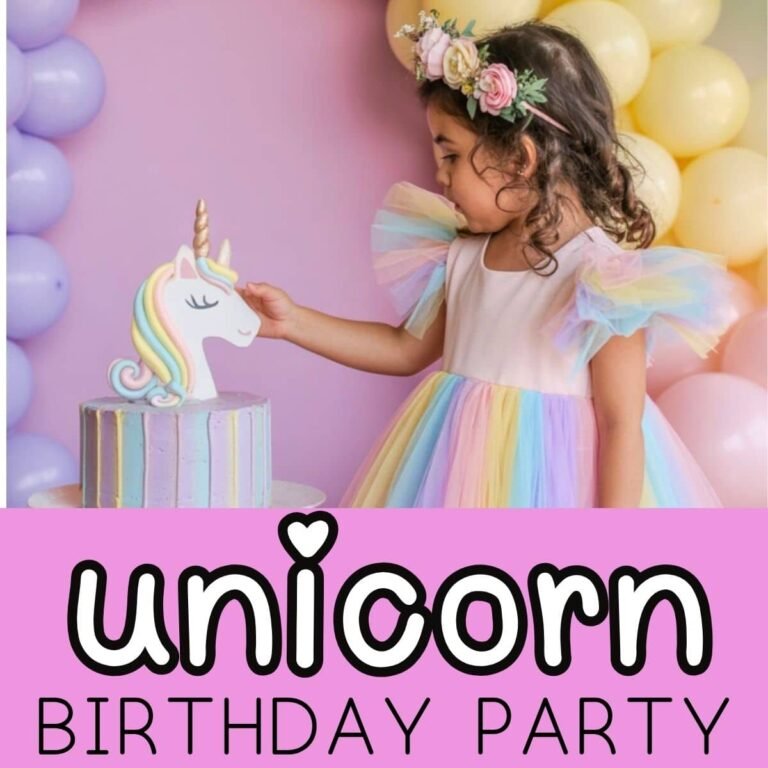 Ultimate Unicorn Birthday Party Guide (Themes, Decorations, Food, Games + More)
