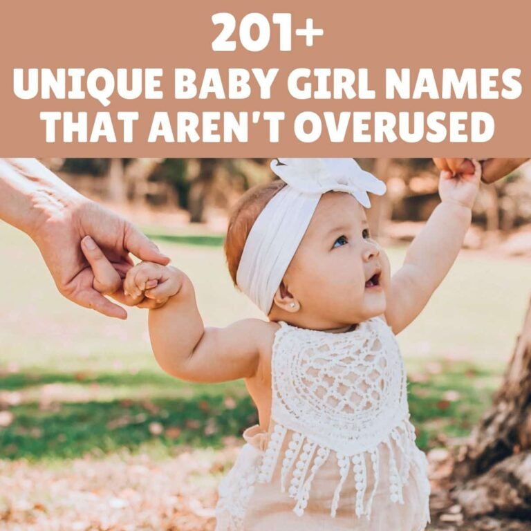 201+ Unique Baby Girl Names (That Aren’t Overused) For 2026